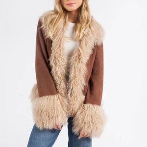 Charlotte Simone Goldie Jacket in Caramel